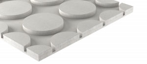 fermacell® Therm25-125 puky - prvek podlahového vytápění 500x500x25 mm